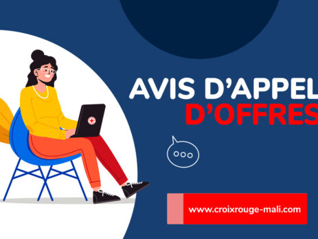 Avis d'appel d'offres Croix-Rouge Malienne
